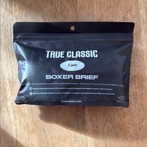 True Classic Boxer Brief - Black